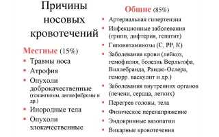 Причины кровотечения из носа у женщин: почему часто идет кровь