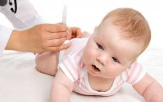 Прививки детям до года